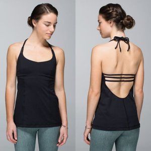 Lululemon Wandering Yogi Halter Black